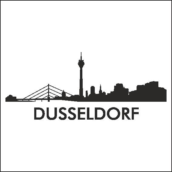 Dusseldorf Folyo Sti̇cker