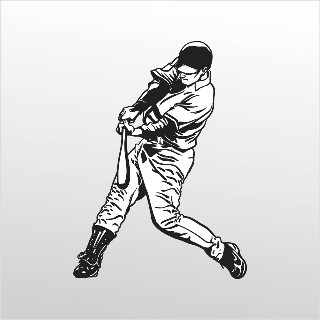 Folyo Sticker Beyzbol