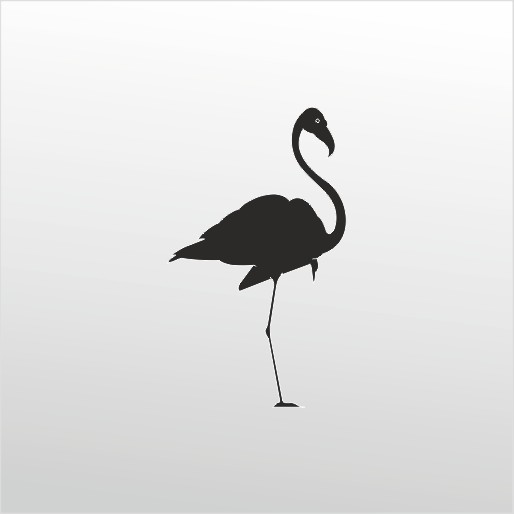 Folyo Sticker Flamingo