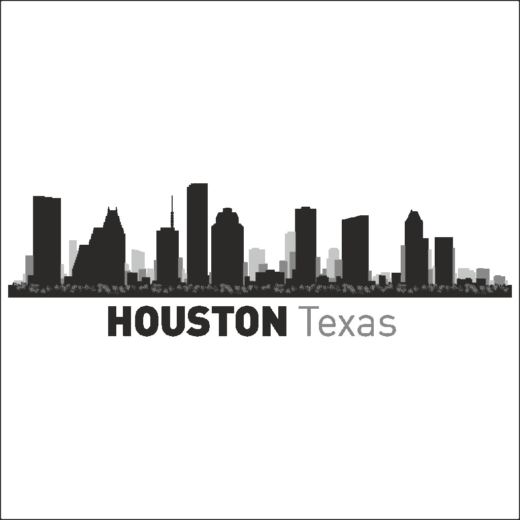 Houston Texas Folyo Sti̇cker