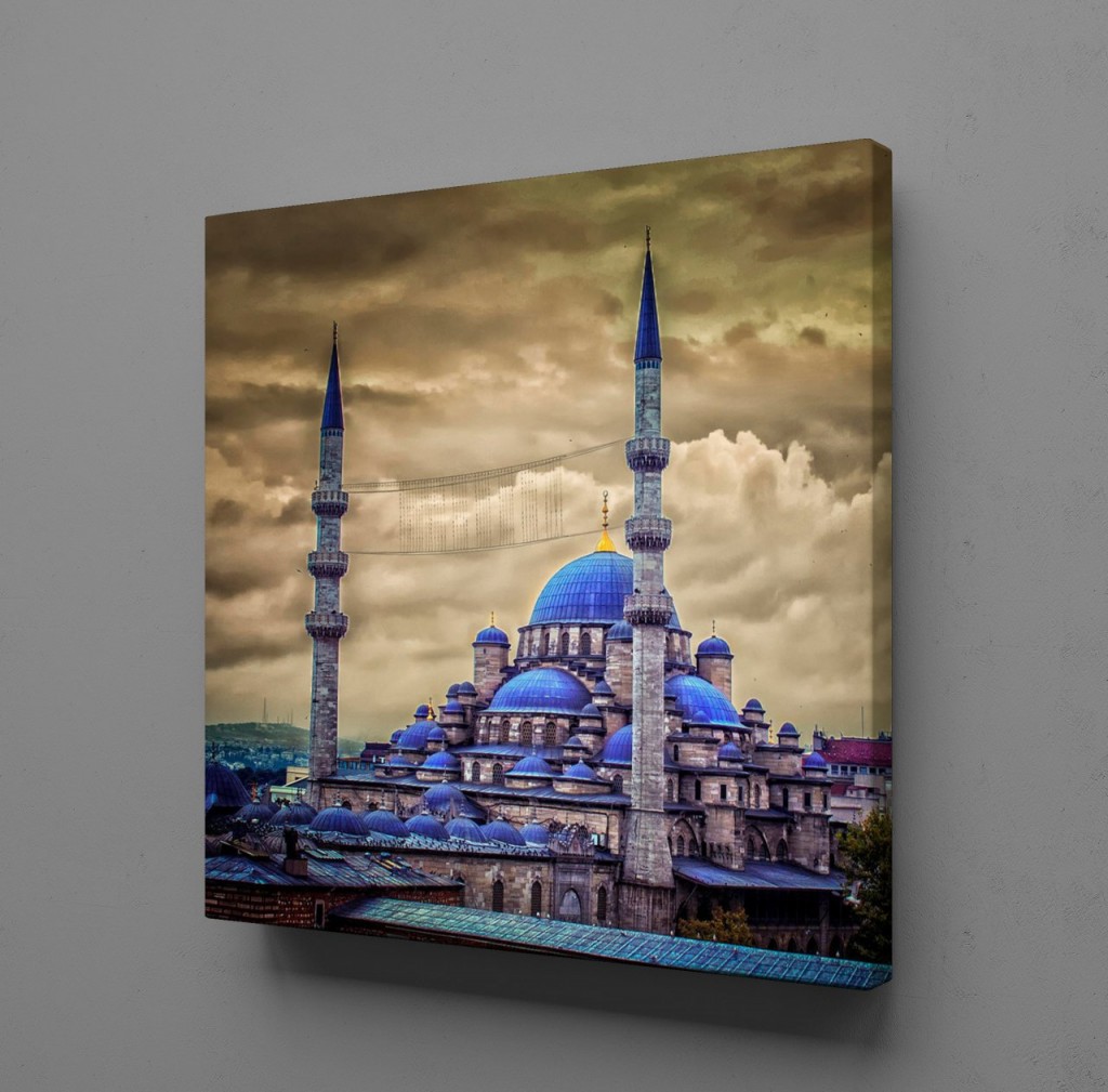 İstanbul Cami̇ Kanvas Tablo
