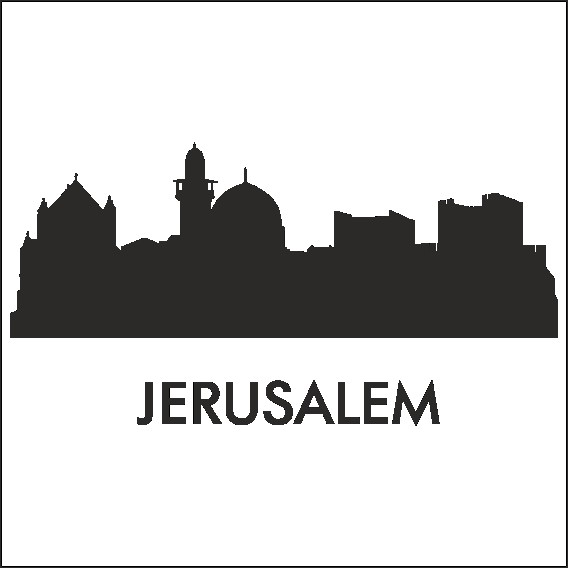 Jerusalem  Folyo Sti̇cker