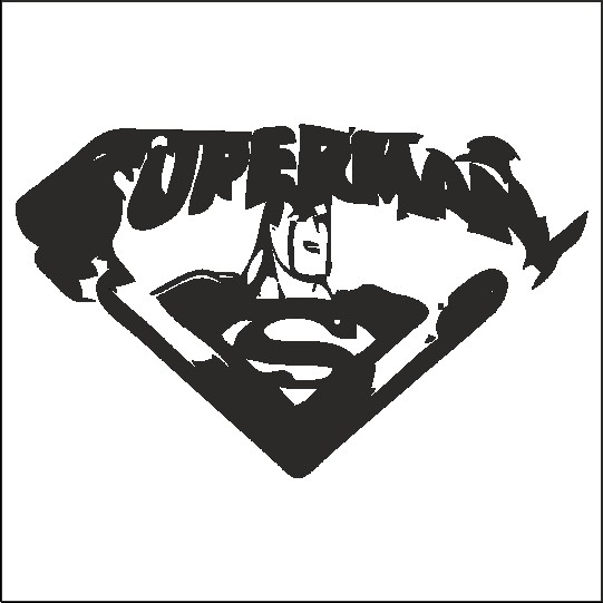 Süperman Folyo Sti̇cker