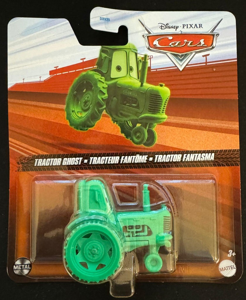 Disney Pixar Cars Tractor Ghost Htx88