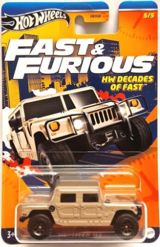 Hot Wheels Fast & Furious Hummer H1 Hrw45