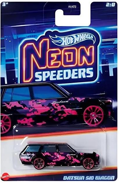 Hot Wheels Neon Speeders Datsun 510 Wagon Hrw68