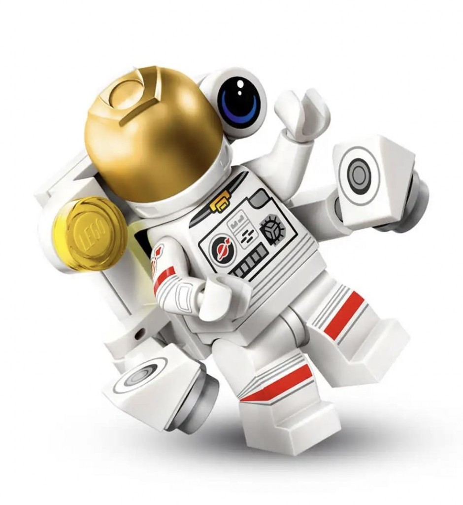 Lego Minifigür 71046 - Seri 26 - 1 Spacewalking Astronaut