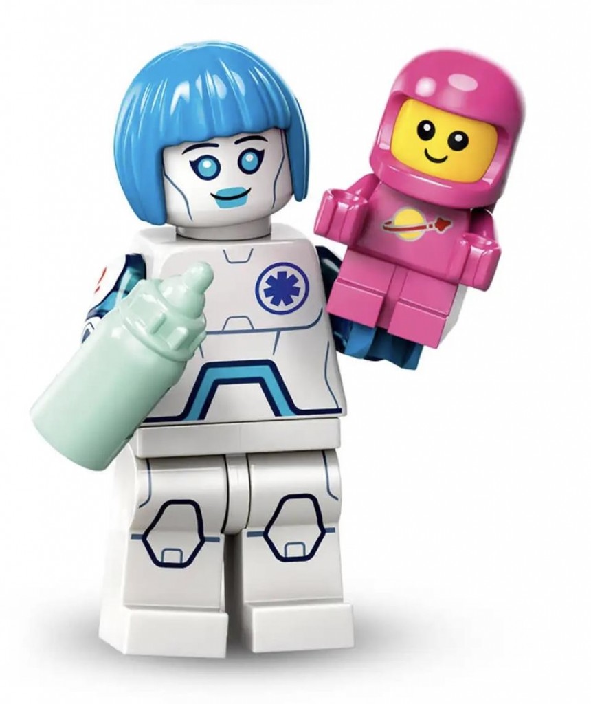 Lego Minifigür 71046 - Seri 26 -  6 Nurse Android