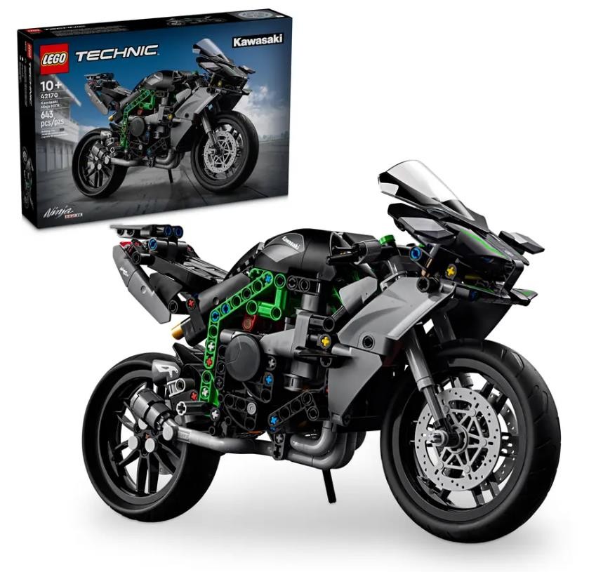 Lego Technic 42170 Kawasaki Ninja H2R Motosiklet