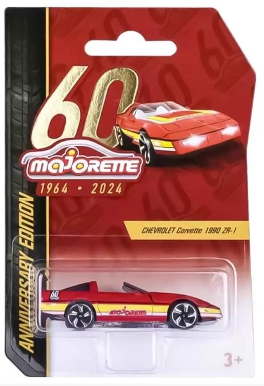Majorette Anniversary Edition Chevrolet Corvette 1990 Zr-1