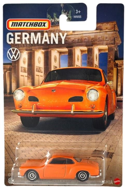 Matchbox Germany Edition 1962 Volswagen Karamann Ghia Hvv27