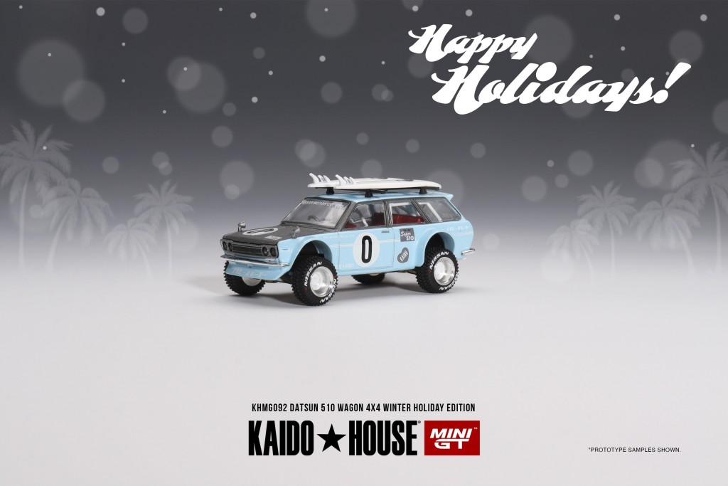 Mini Gt Kaido House 510 Wagon 4X4 Winter Holiday Edition 092