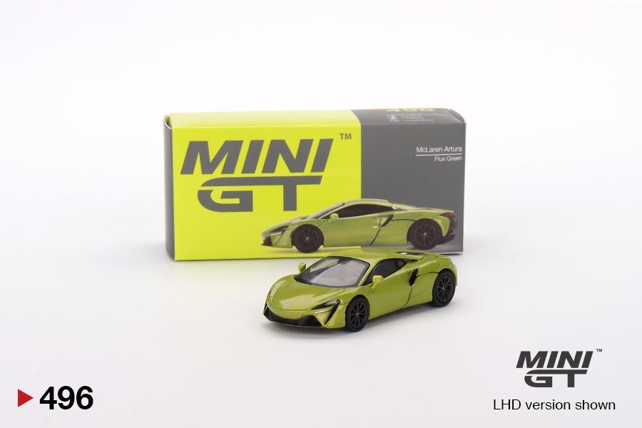 Mini Gt Mclaren Artura Flux Green - 496
