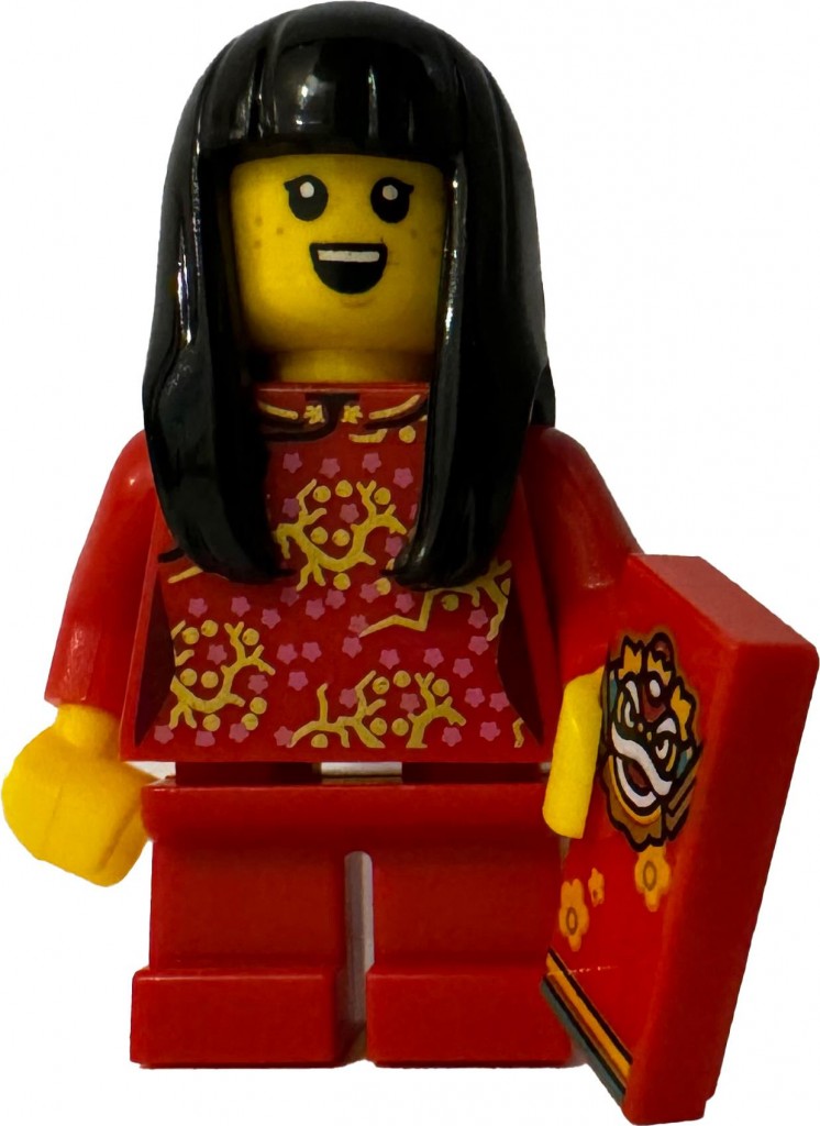 Orjinal Lego Minifigür Chinese Girl