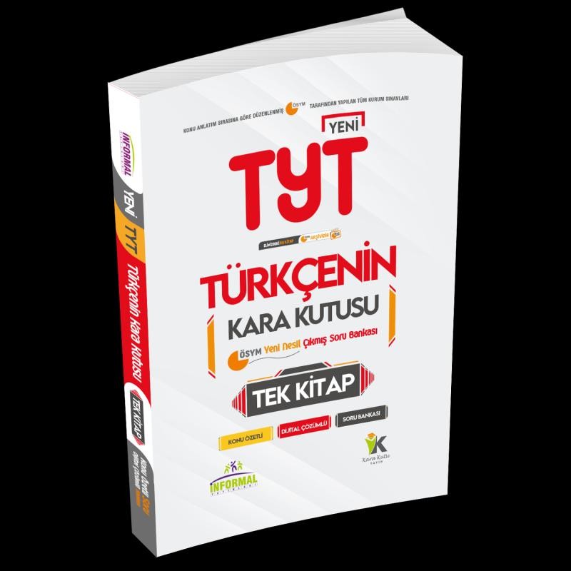 Yks-Tyt Türkçenin Kara Kutusu Tek Ki̇tap Konu Özetli D.çözümlü Ösym Arşi̇v Çıkmış Soru Bankası