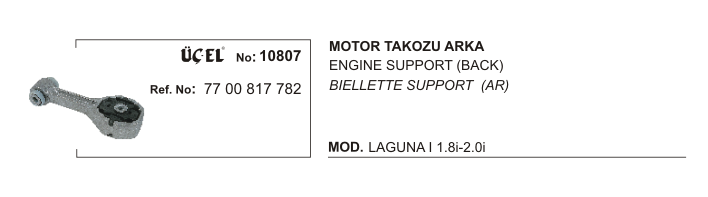 Motor Takozu Arka 10807 Laguna-I 7700817782