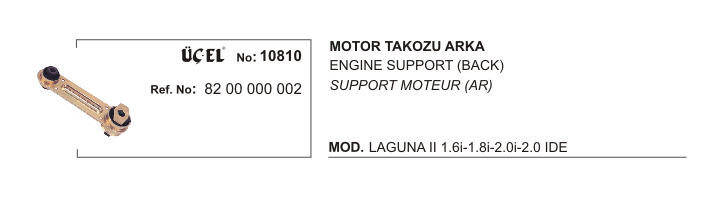 Motor Takozu Arka 10810 Laguna-Ii 8200000002