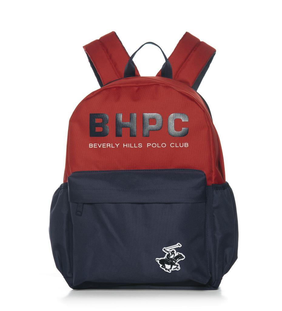 Beverely Hills Polo Club Sırt Çantası Kırmızı Lacivert