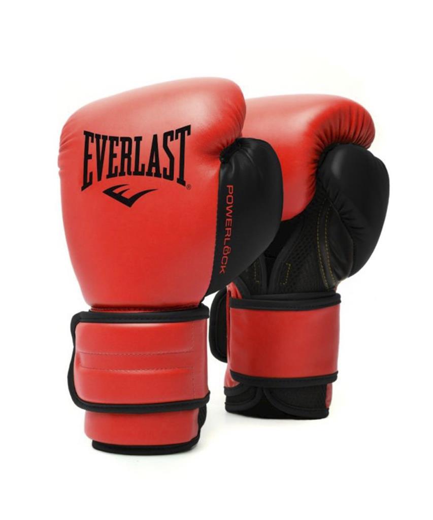 Everlast Powerlock Training Gloves Kırmızı Boks Eğitim Eldiveni 14 Oz 870344-70