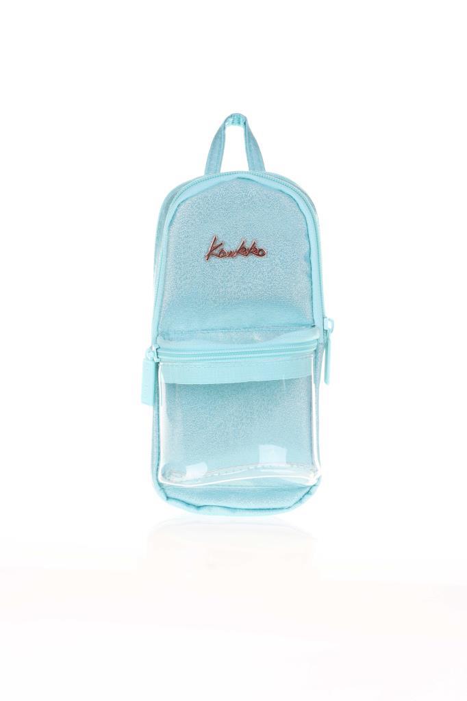 Kaukko Magical Junior Bag Kalem Çantası Transparent Turkuaz K2501