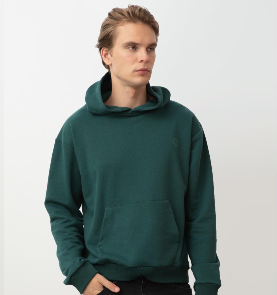 Nors Kvasir Kapüşonlu Sweatshirt Nefti Yeşil