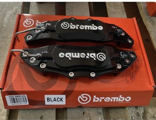 Brembo Metal Kaliper Kapagı Siyah 2'Li Set