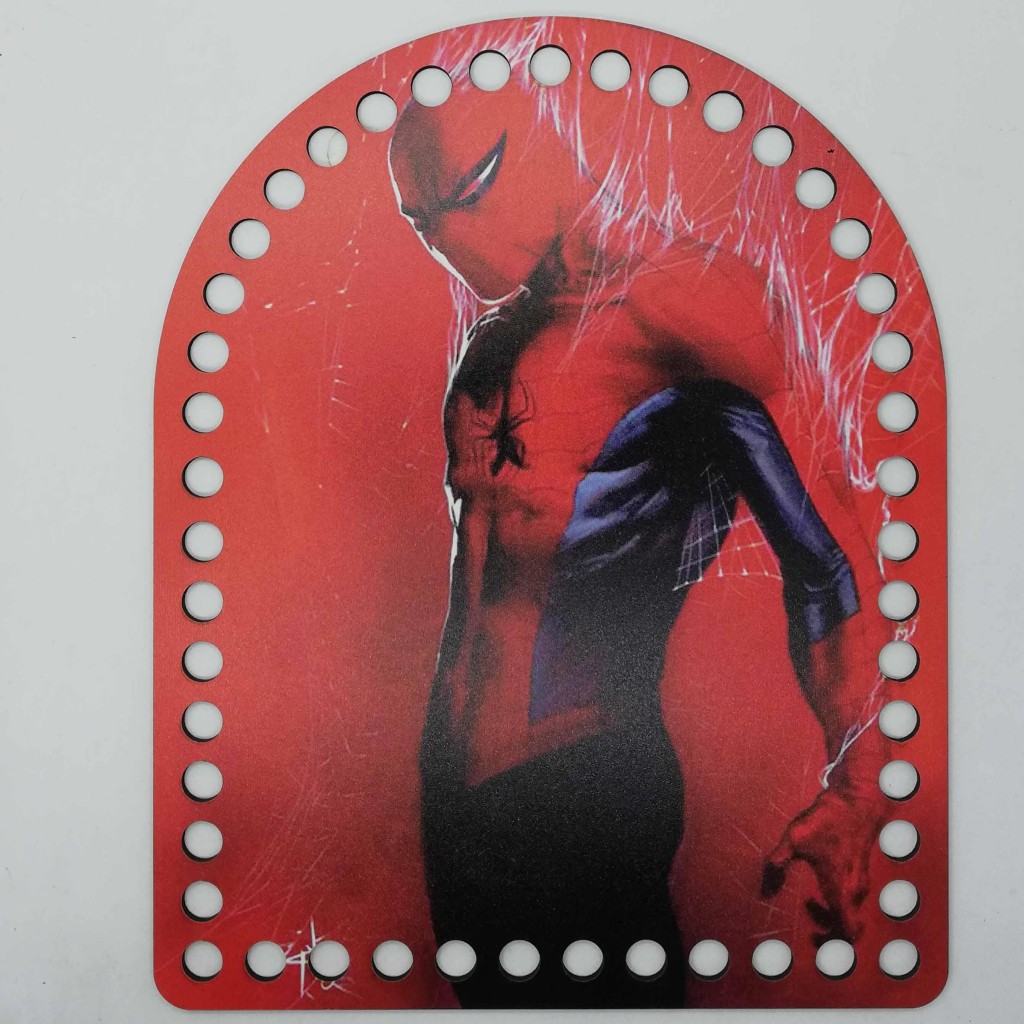 Ahşap Sırt Çanta Plakası Frozen H90 Spiderman