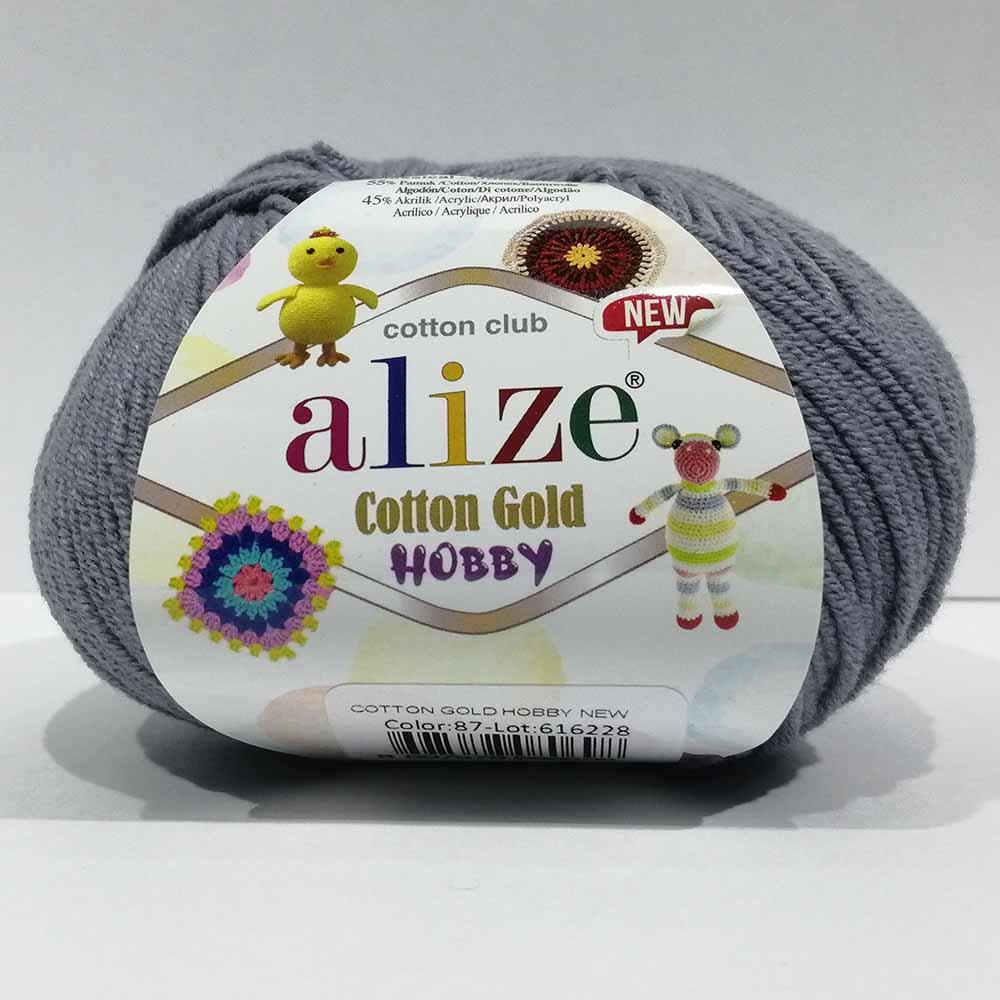 Alize Cotton Gold Hobby New 87 Gri