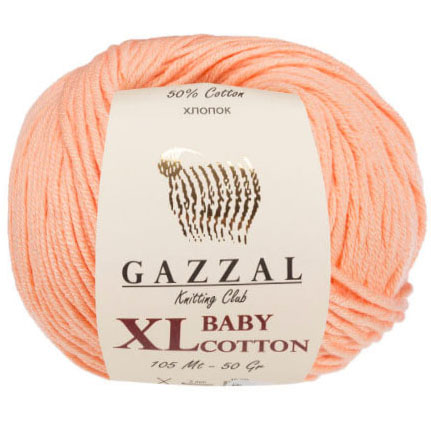 Gazzal Baby Cotton Xl Örgü İpi 3412 Ten Rengi
