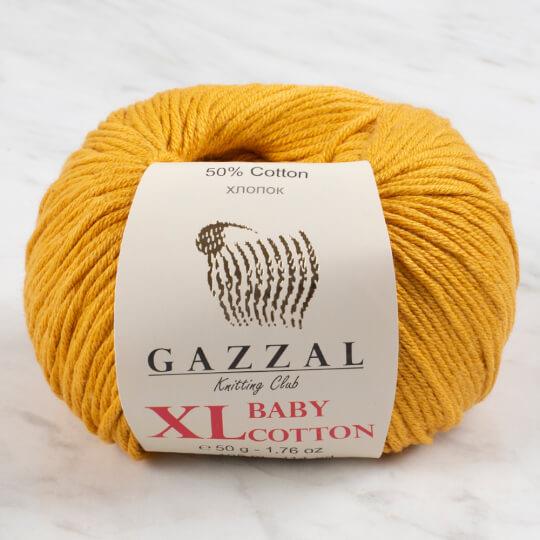 Gazzal Baby Cotton Xl Örgü İpi 3447 Hardal