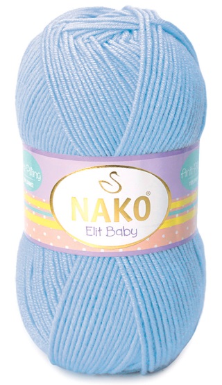 Nako Elit Baby Örgü Bebe İpi 10305 Mavi