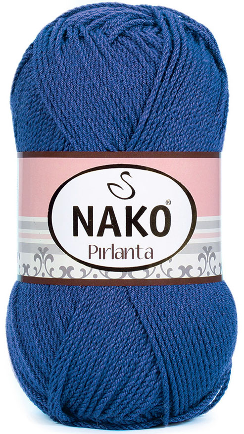 Nako Pırlanta Örgü İpi 10084 Deniz Mavi