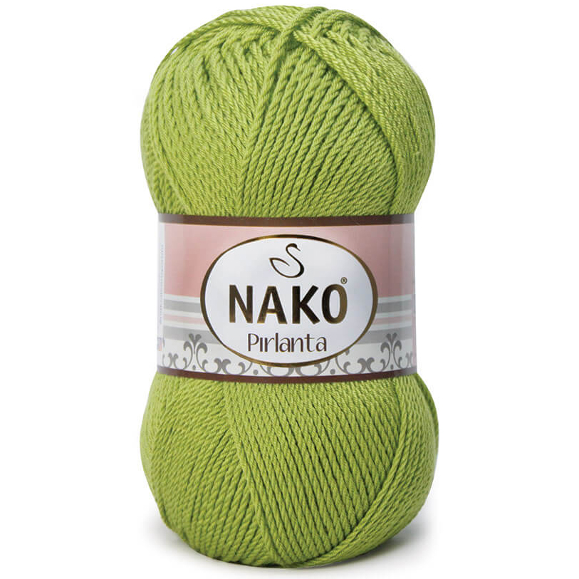Nako Pırlanta Örgü İpi 3330 Fıstık Yeşili