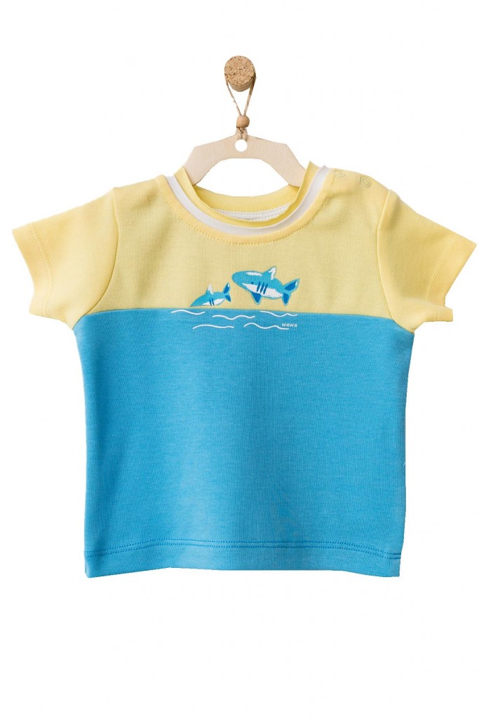 Andywawa Erkek Bebek Deniz Temalı Renkli Tişört Ac21869R