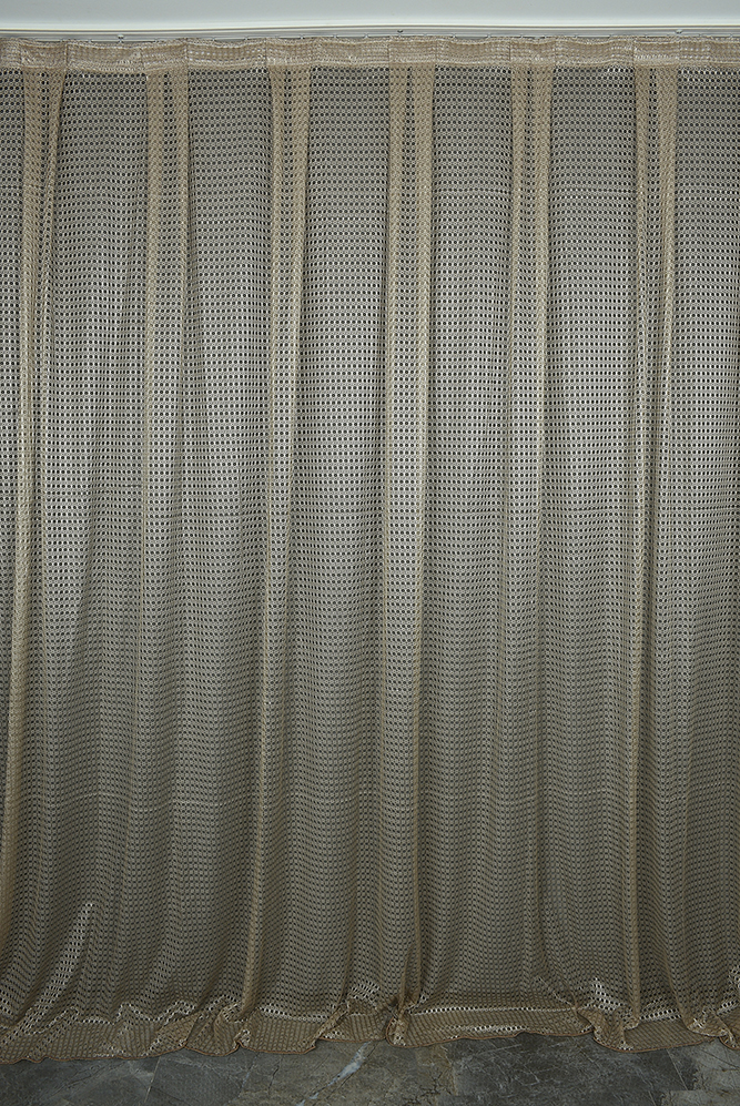 Kardelen Model Vi̇zon Renk Tek Kanat Hazır Dikilmiş Pileli Fon Perde 300*260 Cm