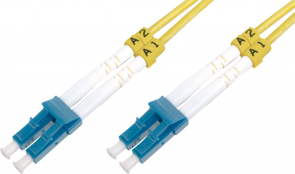 Beek Lc-Lc Fiber Optik Patch Kablo, 9/125 Μ, Singlemode, 3.0Mm, Duplex, Os2, Lszh, 10 Metre