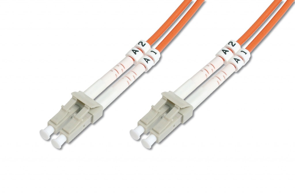Beek Lc-Lc Fiber Optik Patch Kablo, Multimode Om 1 62.5/125 Duplex, 3.0Mm, Lszh, 1 Metre