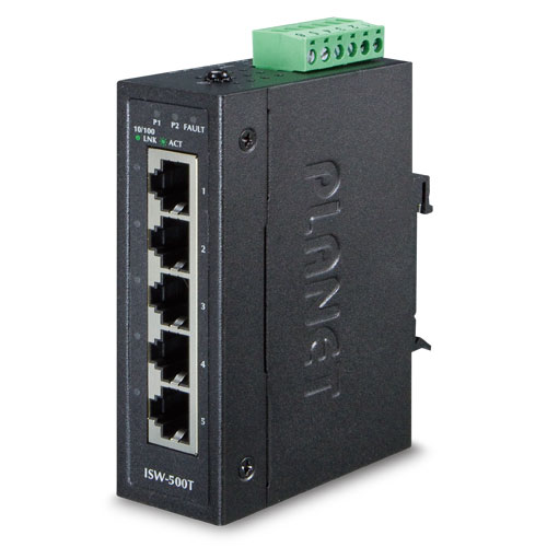 Endüstriyel Tip Ethernet Switch (Industrial Ethernet Switch)&Lt;Br&Gt;5-Port 10/100Base-Tx Rj-45 Port &Lt;Br&Gt;Ip30, -40~75 Derece C