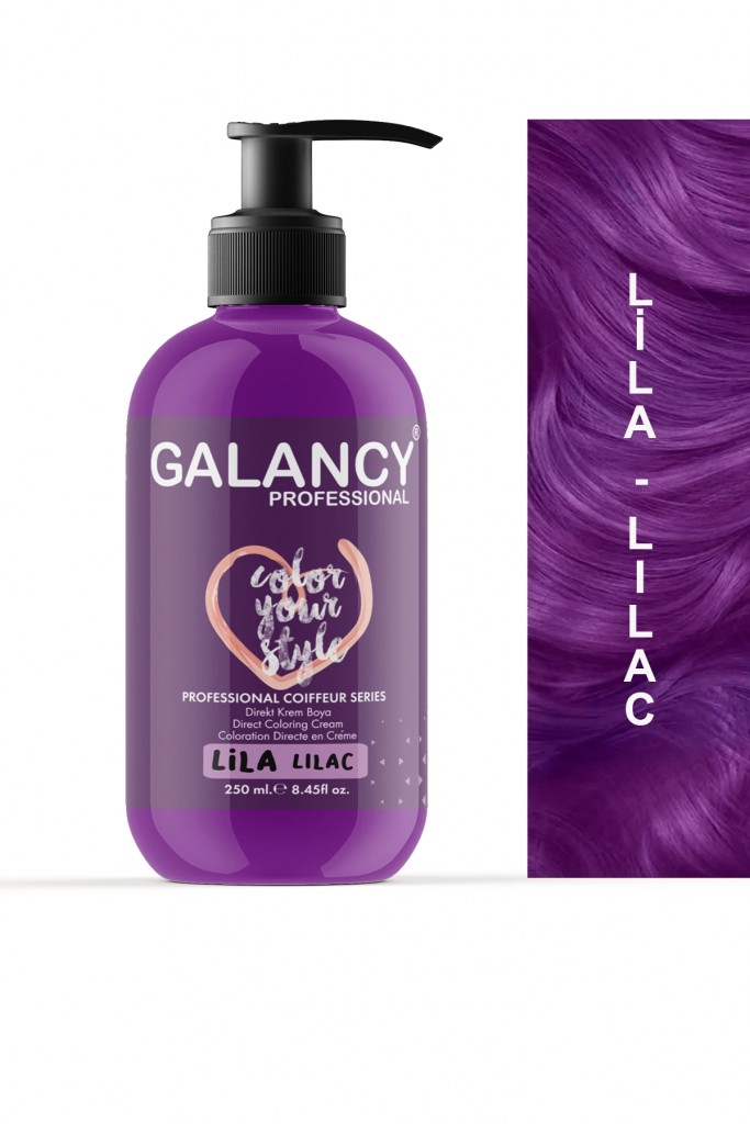 Lila Amonyaksız Renkli Balyaj Saç Boyası 250Ml