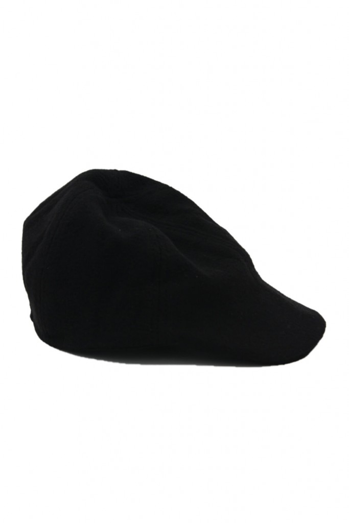 Erkek Siyah Kasket Ördek Şapka Akrep Nakışlı Şapkadan.da!