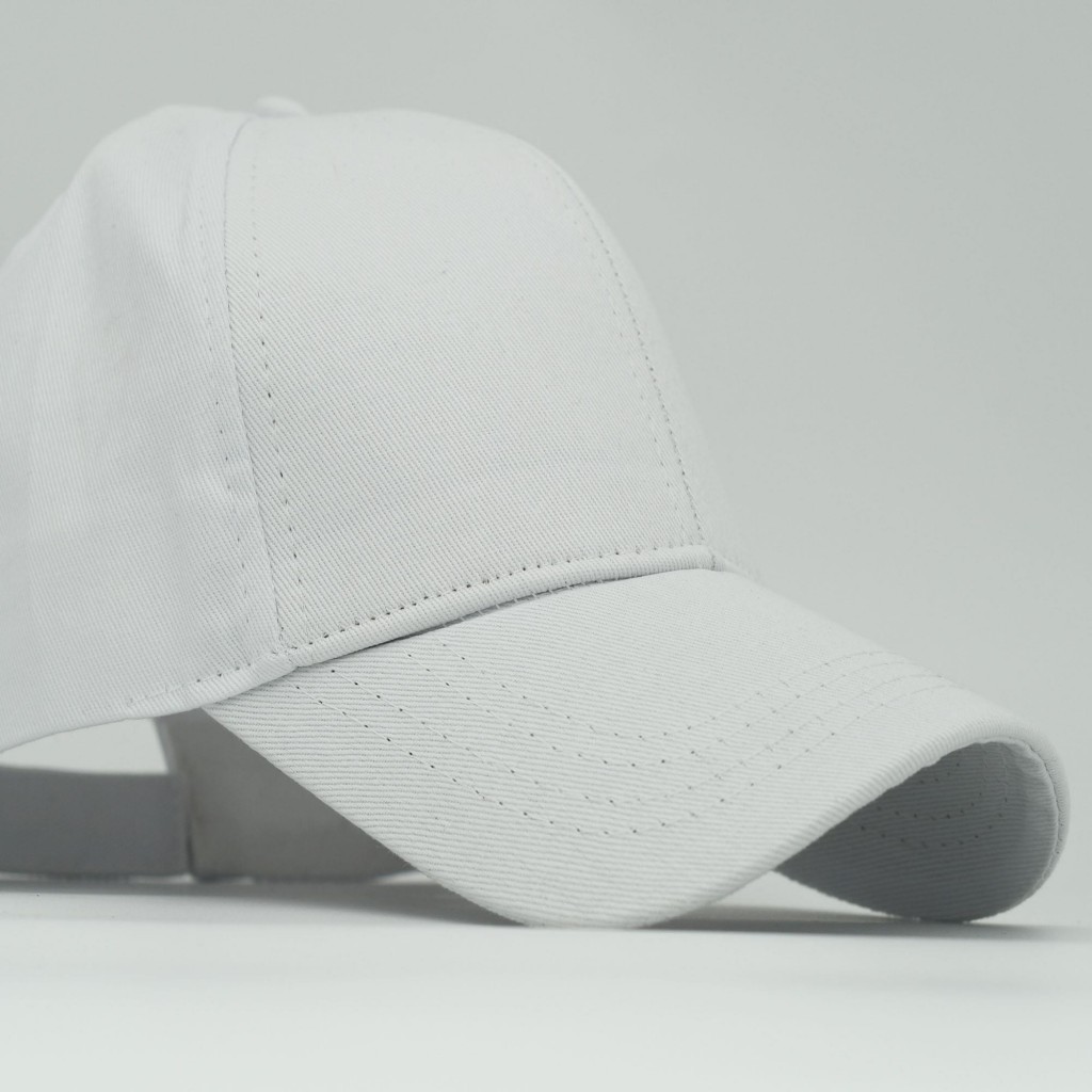 Unisex Ayarlanabilir Beyaz Spor Basic Şapka