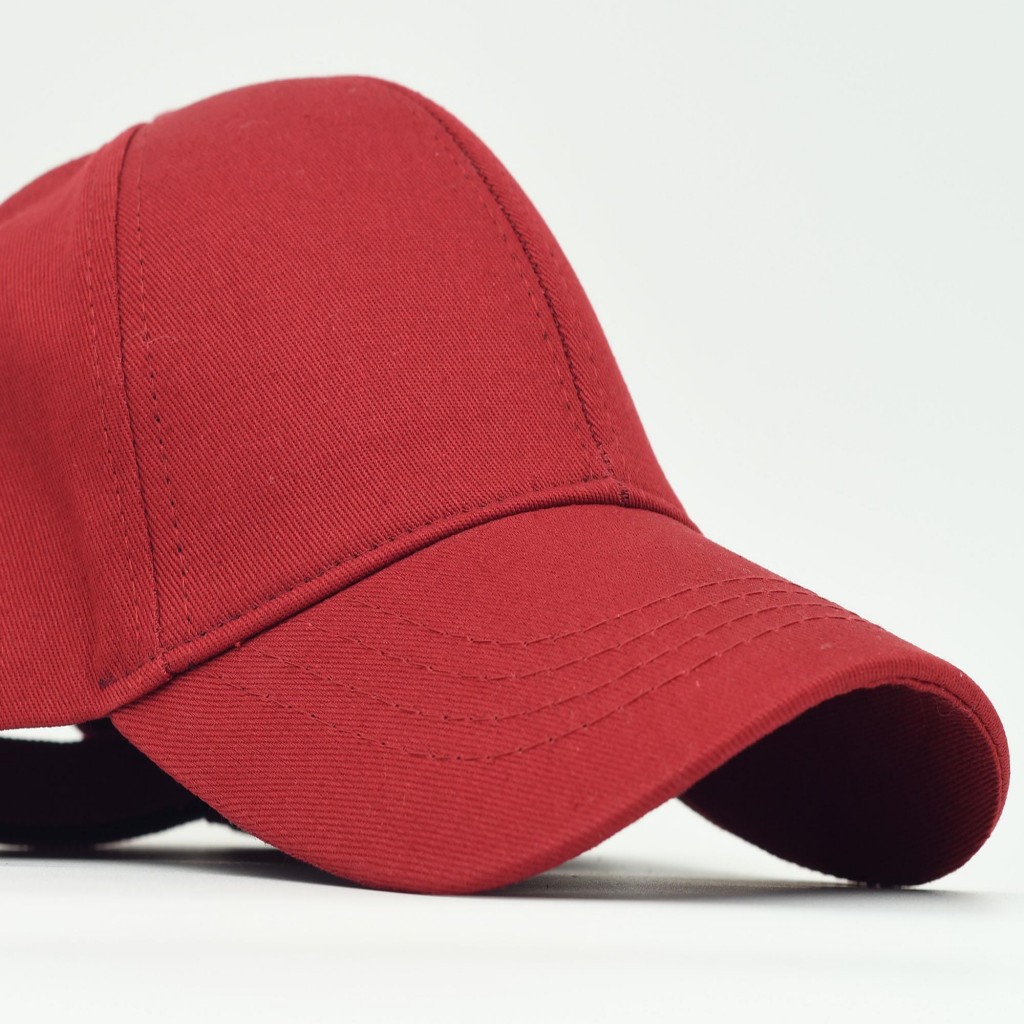 Unisex Ayarlanabilir Bordo Spor Basic Şapka