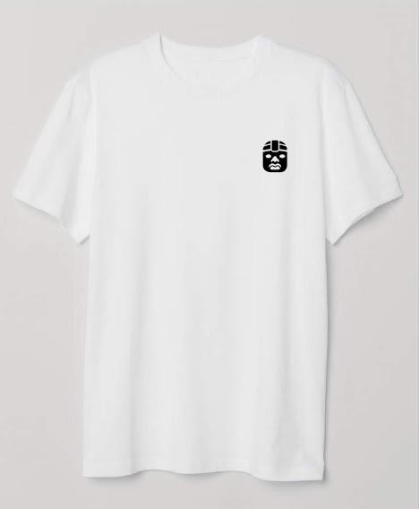 Finezza Inca Mask Baskılı Pamuk Beyaz T-Shirt Xl Beden - 974