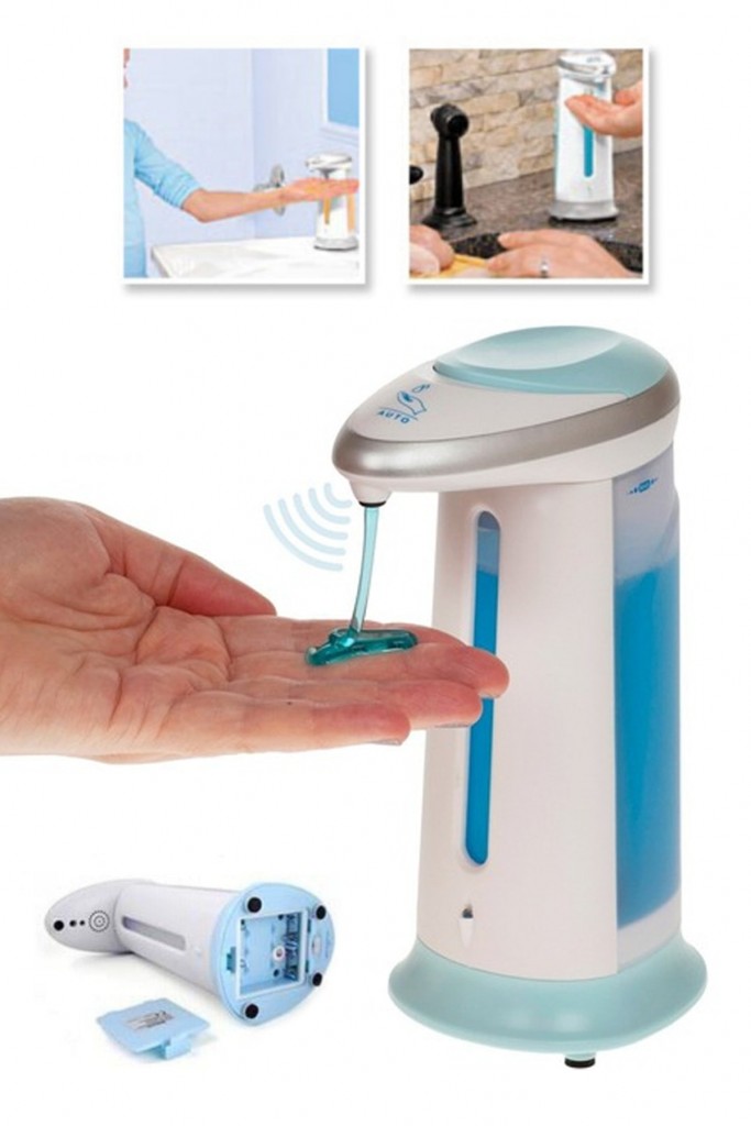 Pratik Sensörlü Otomatik Sıvı Sabunluk Soap Magic
