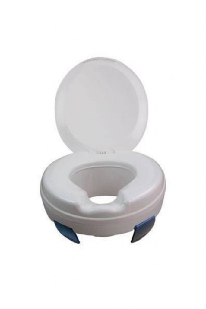 Tuvalet - Klozet Yükseltici Aparat - Kapaklı Ve Musluklu Serhat0182