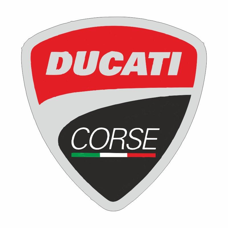 Ducatı Corse Uyumlu Logo Damla Stıcker