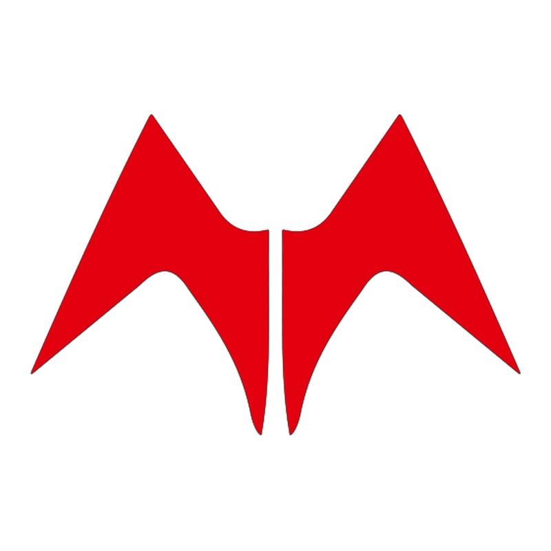 Mondial Mh Drift 2011 - 2020 Uyumlu Kırmızı Ön Siperlik Yan Sticker