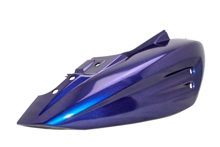 Scooter Kalipso B08 Sele Alt Yan Kapak Sağ Mavi-Siyah 100