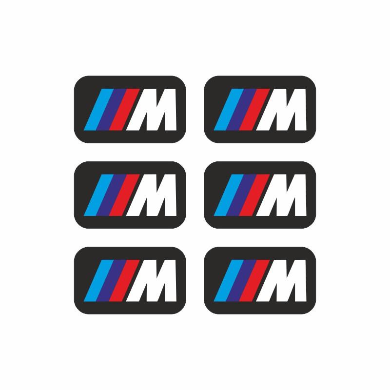 M 6 Lı Logo Damla Stıcker