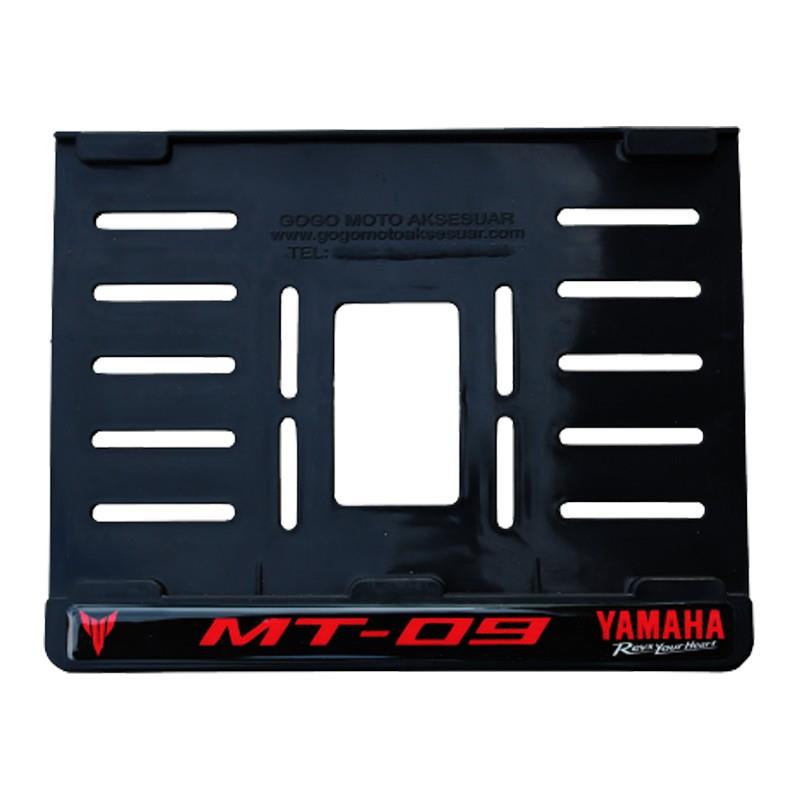 Yamaha Mt-09 Uyumlu 2 Plastik (15X24 Cm) Kırılmaz Plakalık
